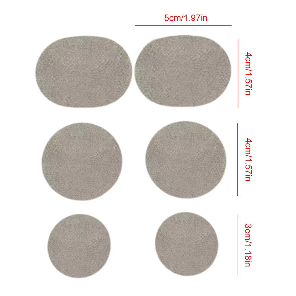 Patch de réparation de tissu pour chaussures de sport, 6 pièce/ensemble, Anti-usure, doublure en mai