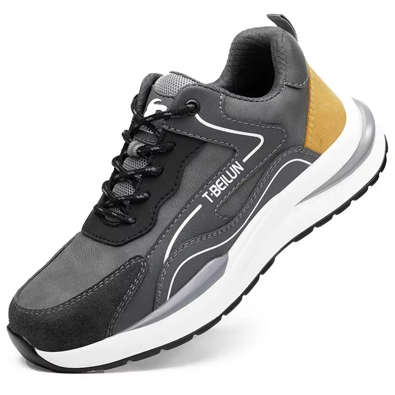 Chaussures de sécurité pour hommes, baskets anti-écrasement, bottes de protection industrielles, cha