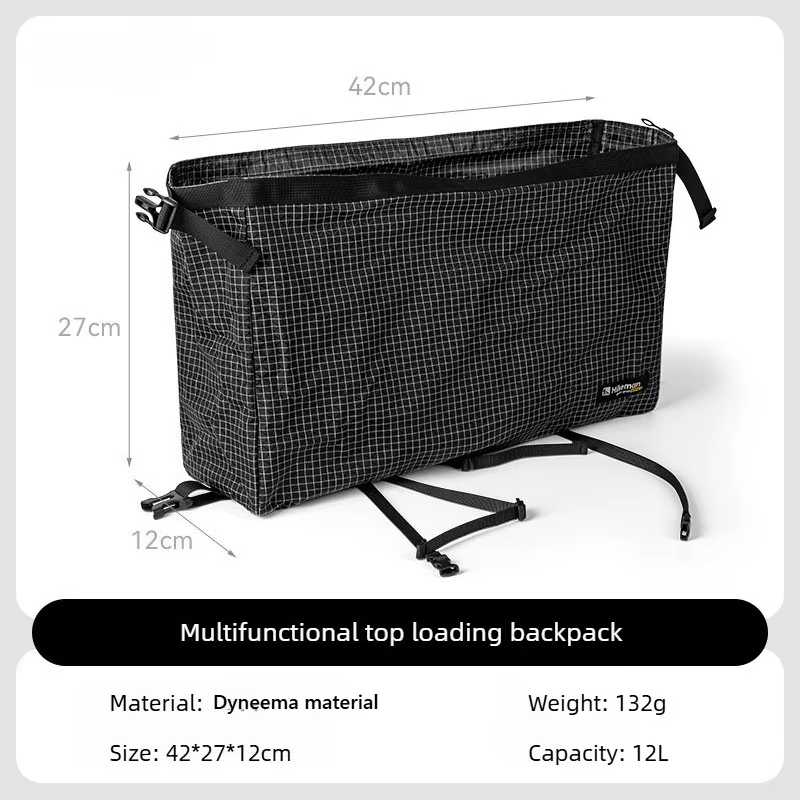 Sac d'accessoires de randonnée Hikeman, sac multifonctionnel imperméable extensible pour le camping,