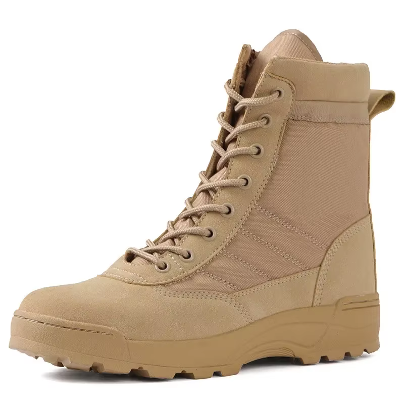 Bottes militaires tactiques hommes bottes force spéciale désert Combat armée botte en plein air rand
