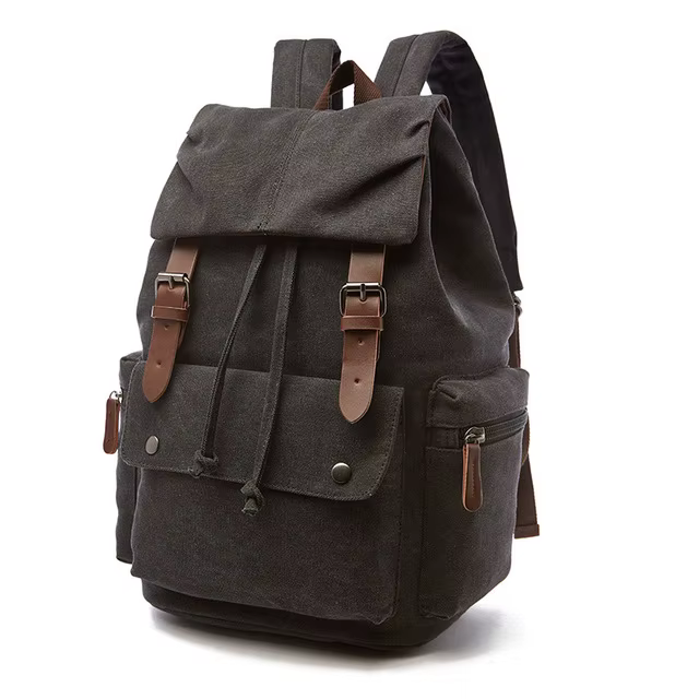 Sac à dos en toile vintage pour ordinateur portable pour hommes et femmes, sacs à dos de voyage, ant