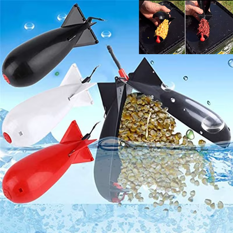 PRO BEROS carpe pêche fusée mangeoire Spod bombe flotteur leurre porte-appât Spomb granulés fusées m