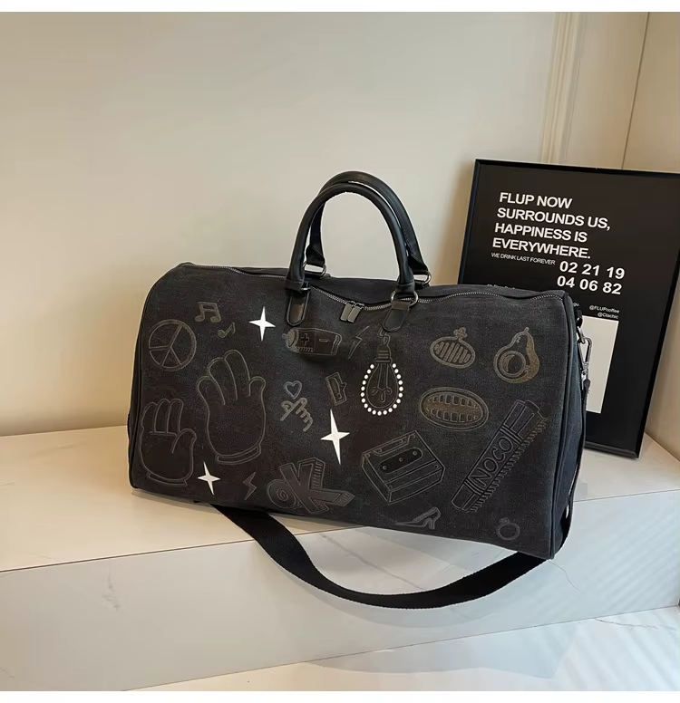 Oxford sac de voyage sacs à main grande capacité bagage à main sacs hommes femmes épaule en plein ai