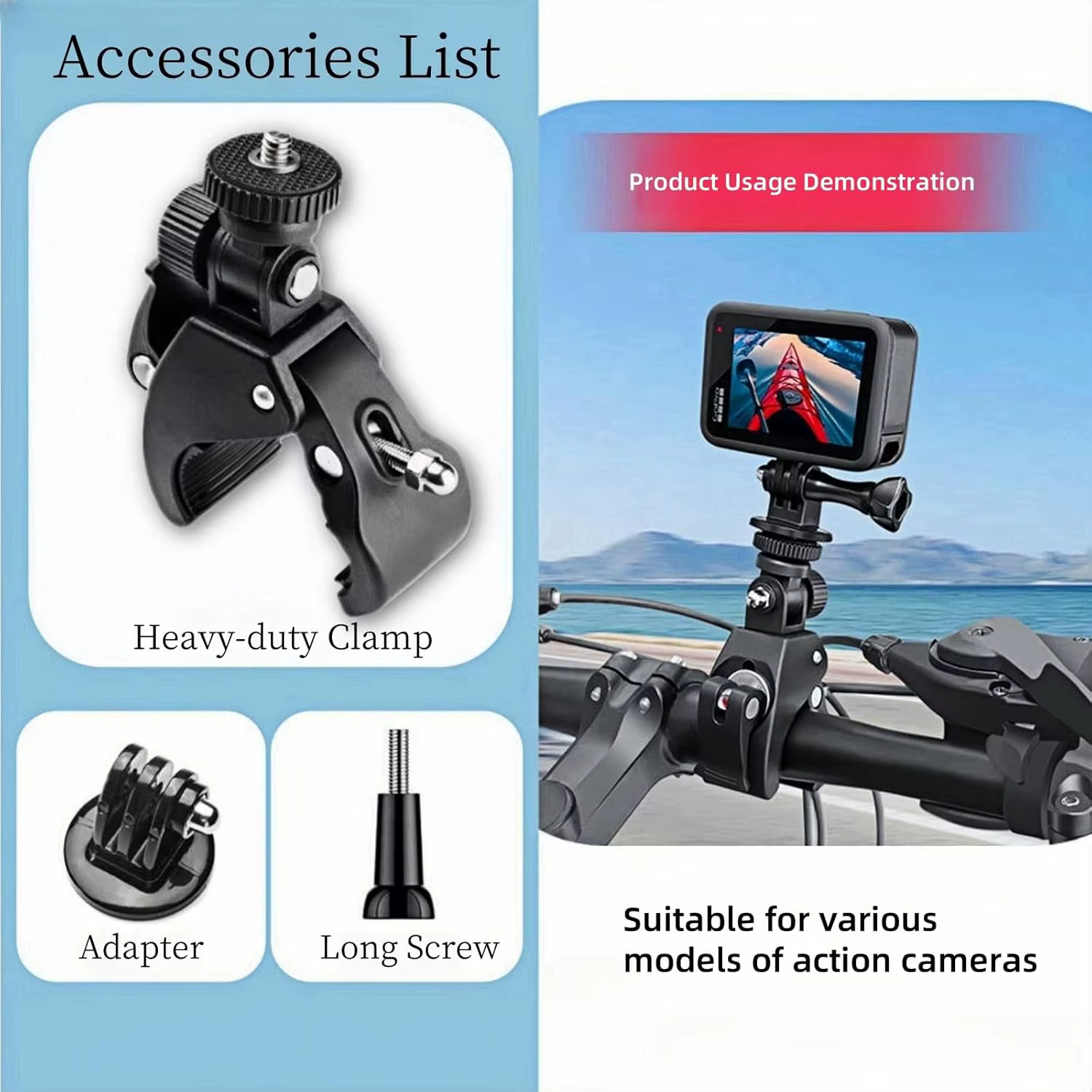 Kit d'accessoires pour DJI Osmo Nano : support de cou, perche à selfie, fixation poitrine/tête, acce