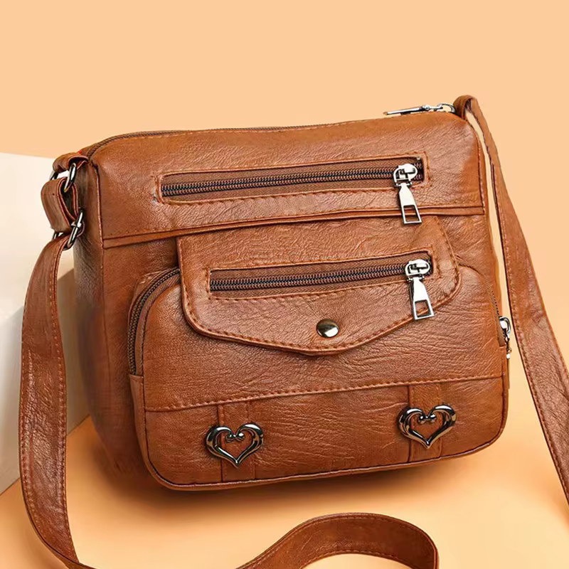 Sac rectangulaire de style neutre pour hommes et femmes, avec large capacité, décontracté et à la mo