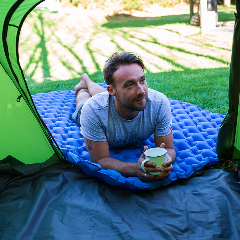Naturehike – matelas de Camping ultraléger, Double matelas à Air, lit pliant d'extérieur, coussin de