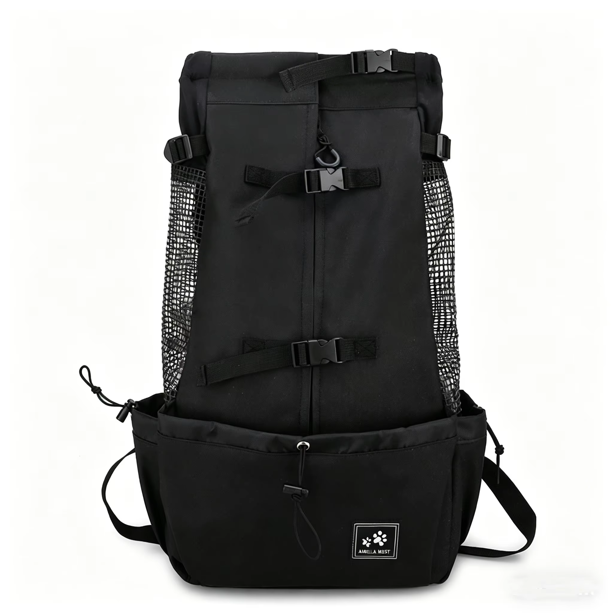 Sac à dos de transport pour chien en nylon robuste pour chiens de petite et moyenne taille, sac à do