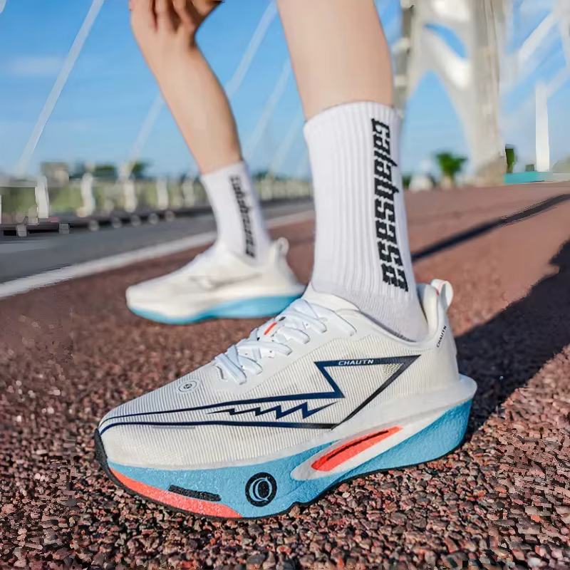 Nouvelles chaussures de sport à la mode pour hommes et femmes avec motif éclair, tendance et uniques