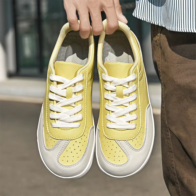 ELUVA chaussures pieds nus pour hommes boîte à bout large zéro goutte baskets minimalistes confortab