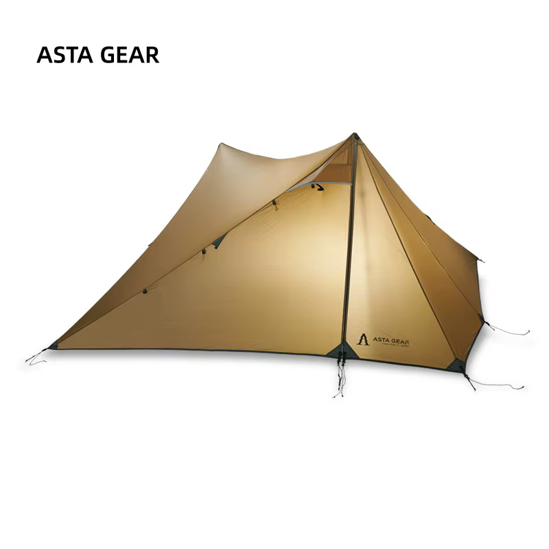 ASTA GEAR-Tente de camping en silicone double face, ultralégère, étanche, en forme de double A, Yun