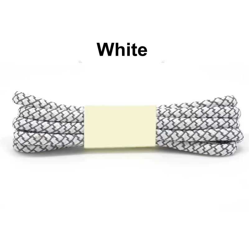 1 paire de lacets ronds de qualité supérieure 3M lacets de chaussures réfléchissants 350 Yeez lacets