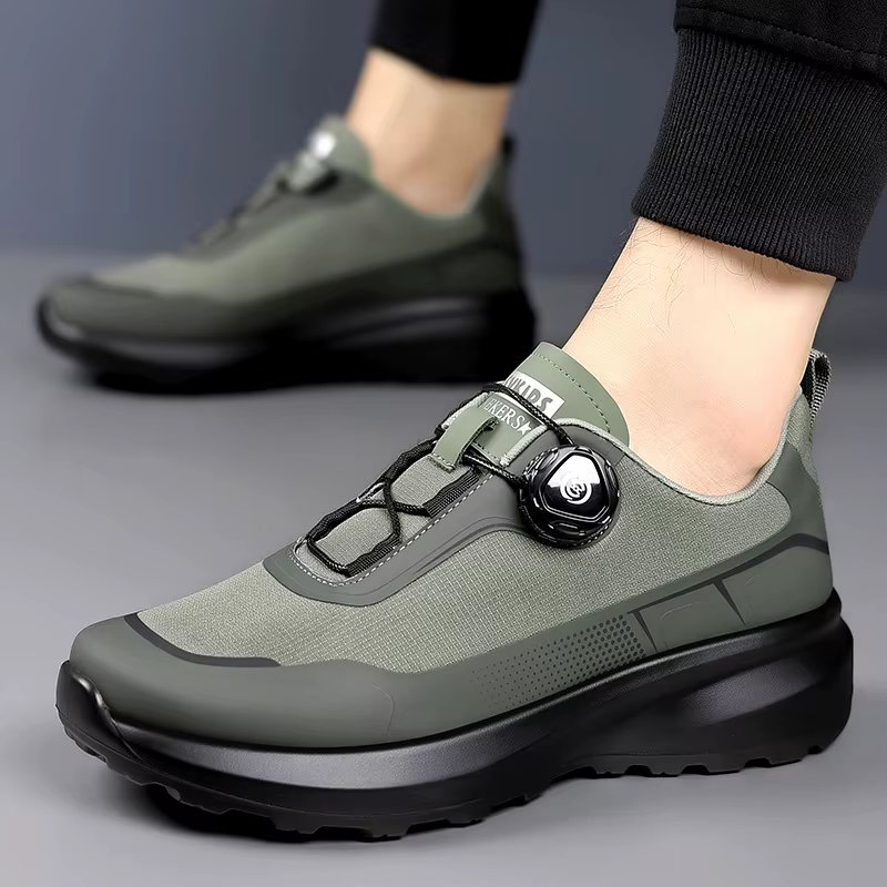 Chaussures de montagne pour hommes, sportives, à semelle épaisse et souple, mode printemps-été, déco