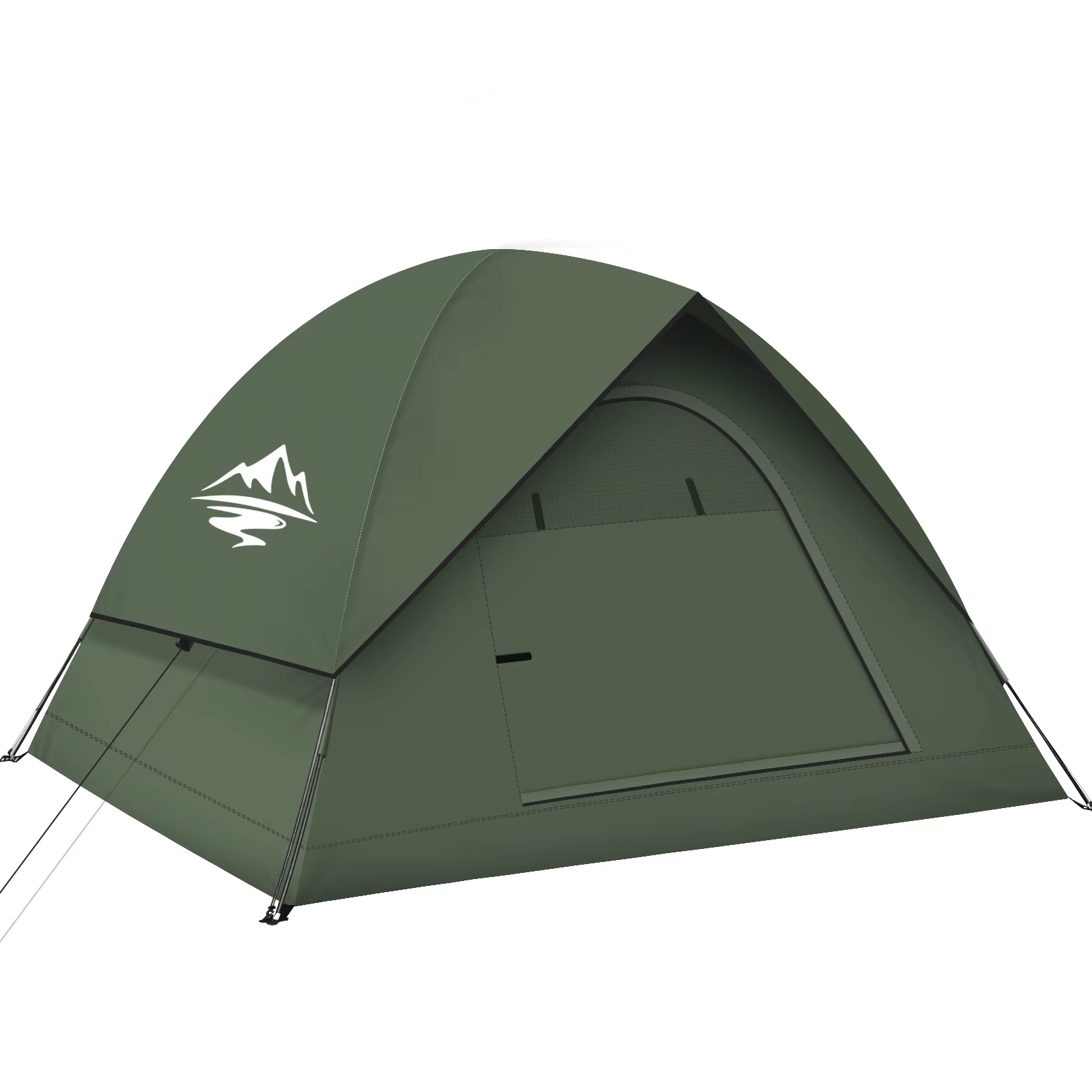Tentes de Camping pour 3 à 4 personnes avec abri, 100% imperméables, coupe-vent, faciles à installer