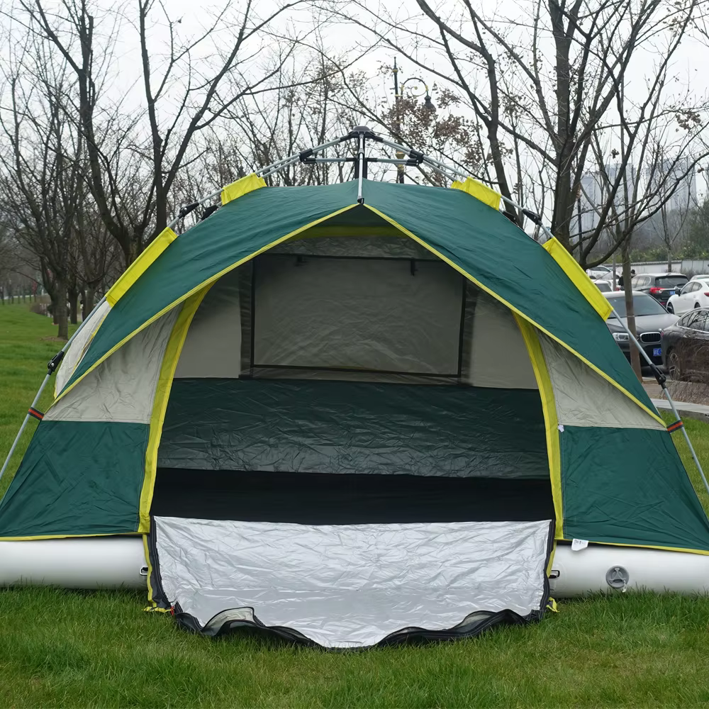 Tentes de voiture pour camping en extérieur sur toit, 2x1,5 mètres, pour divertissement aquatique