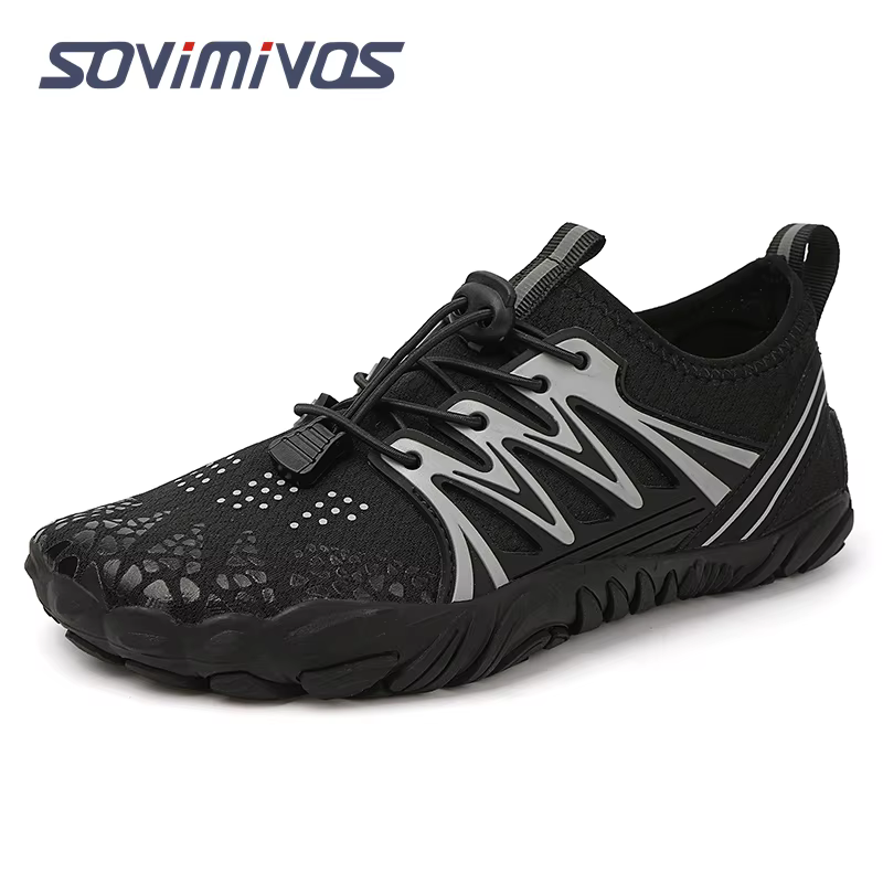 Chaussures de course aux pieds nus pour hommes et femmes, chaussures d'entraînement croisées, basket