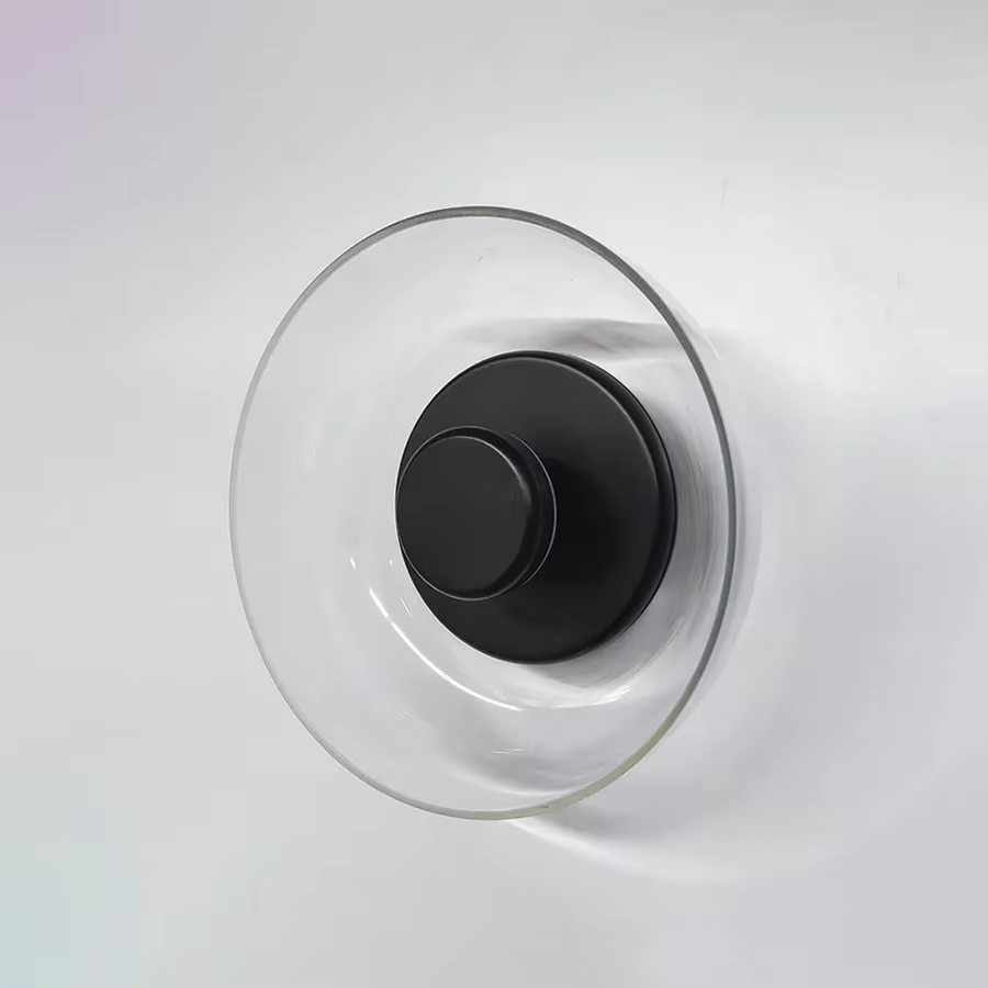 Applique murale moderne en verre, éclairage Led, bol suspendu, style nordique, salon, chambre à couc