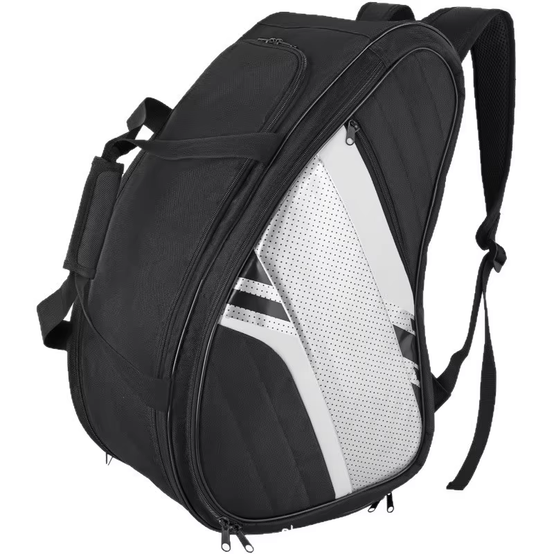 Sac à dos pour raquette de pickleball avec sac à balles, sac de sport imperméable, compartiment resp