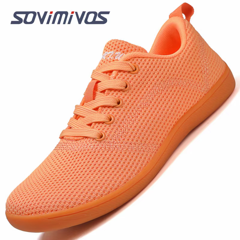 Chaussures de Course Minimalistes pour Homme et Femme, Baskets de Tennis, de Marche, Respirantes, La