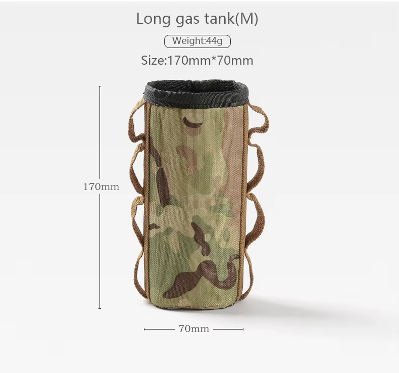 Manchon de protection pour réservoir de gaz, sac de rangement Portable camouflage pour Camping en pl