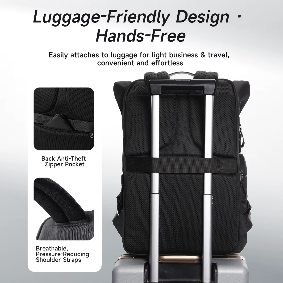 Tigernu voyage sac à dos mâle TPU sac à dos étanche hommes sacs extensible hommes sac à dos sacs d'a