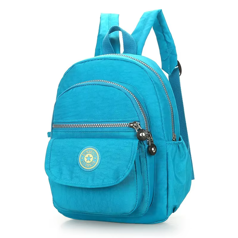 Sac à dos en nylon imperméable pour femme, sacs à dos scolaires pour adolescentes, sacs de voyage dé