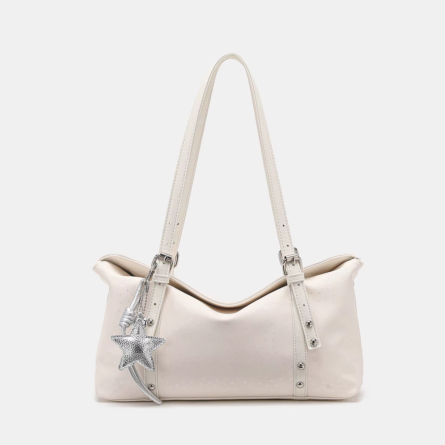 Sac à main de luxe noir pour femme en cuir PU, sac bandoulière messager matelassé à carreaux avec po
