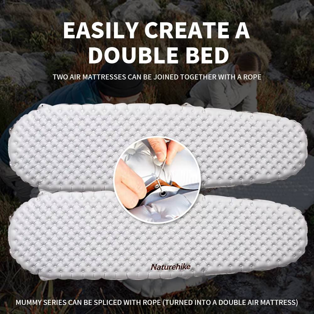 Naturehike – tapis d'air R Value 5.8, coussin de couchage d'extérieur ultraléger, matelas de Camping