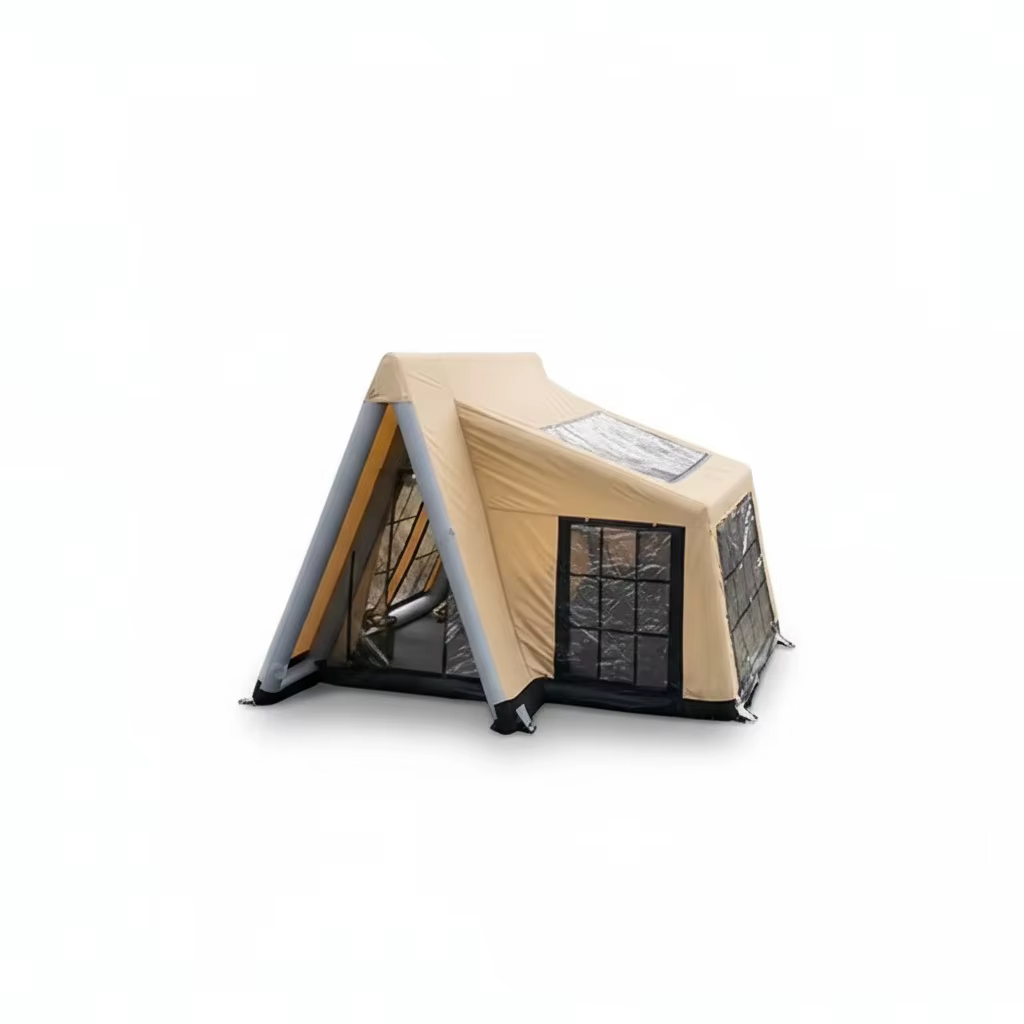 Tente de camping gonflable portable, tente de voyage pliable pour la randonnée en famille, tente de
