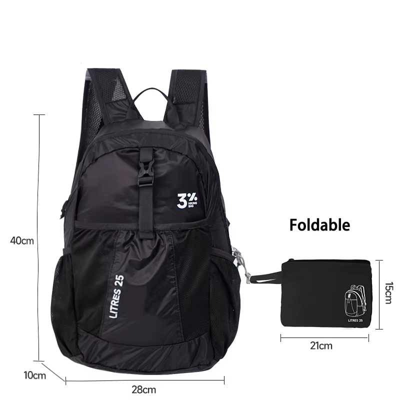 Sac à dos de randonnée en plein air 25L, sac à dos de sport léger, sacs de cyclisme pour hommes et f