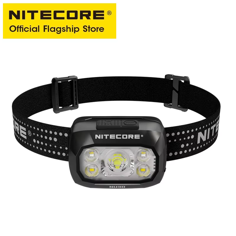 NITECORE NU30 Lampe de sauna aste USB-C 500 Lumens Lumière de sauna LED légère Lampe de travail Batt
