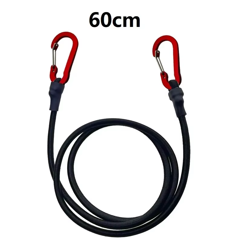 Cordon élastique robuste avec mousquetons pour kayak, cyclisme, bagages, cordes de fixation, accesso