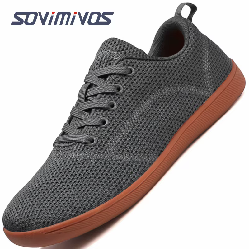 Chaussures de Course Minimalistes pour Homme et Femme, Baskets de Tennis, de Marche, Respirantes, La