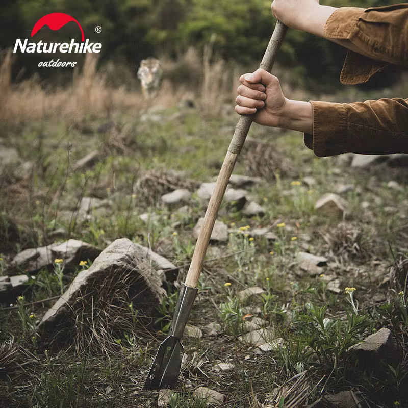 Natureifa-Pelle de camping multifonctionnelle pour l'extérieur, pelle de randonnée, outil d'urgence