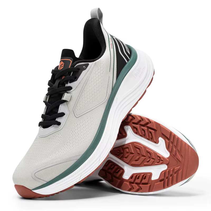 Chaussures de marche pour hommes Fitville, design large, baskets, chaussures de tennis amorties, cha