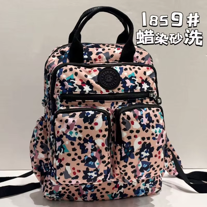 Nouveau sac à dos imperméable Bo Bonny avec double bretelles, sac pour ordinateur, sac multi-poches