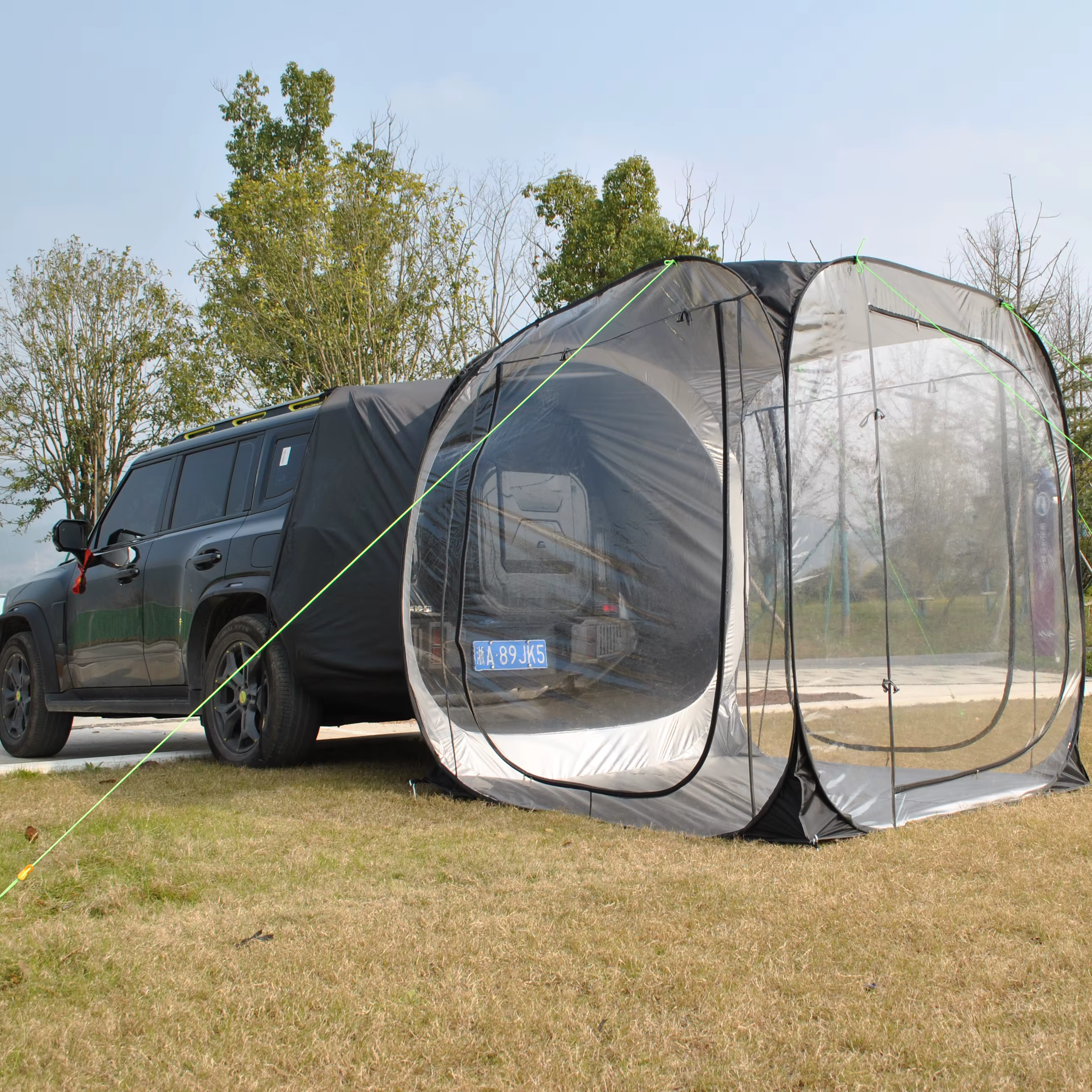Tente de voiture tente étanche, tente de hayon de voiture, tente arrière de voiture Pop up, tentes S