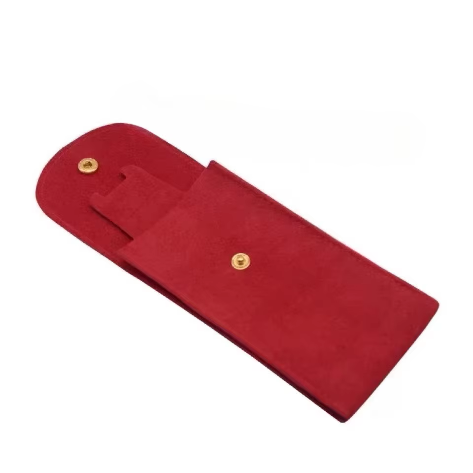 Boîte de Rangement de Luxe pour Bijoux de Voyage Rouge, pour Montres, Colliers, Clous d'Oreilles, Ba