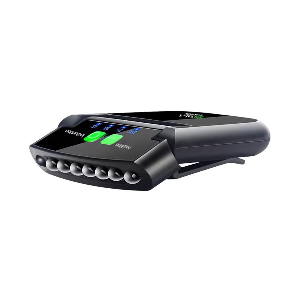 LED lampe frontale Mini pince sur casquette chapeau lumière tête torche pêche Camping lampe USB Rech