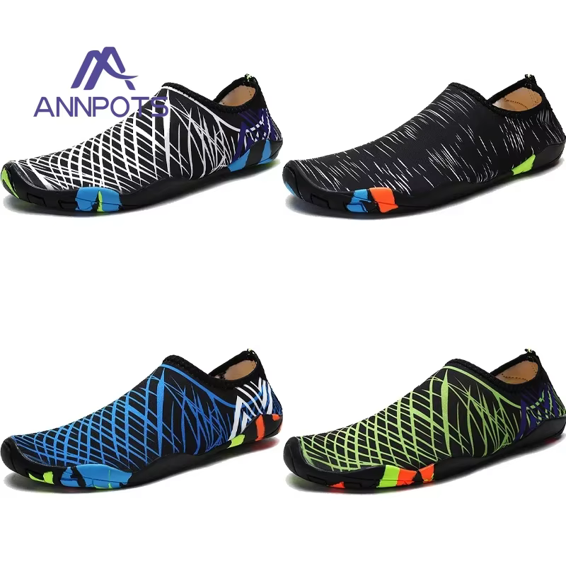 Hommes chaussures de Sport respirantes séchage rapide rivière mer Aqua chaussures chaussures d'eau p