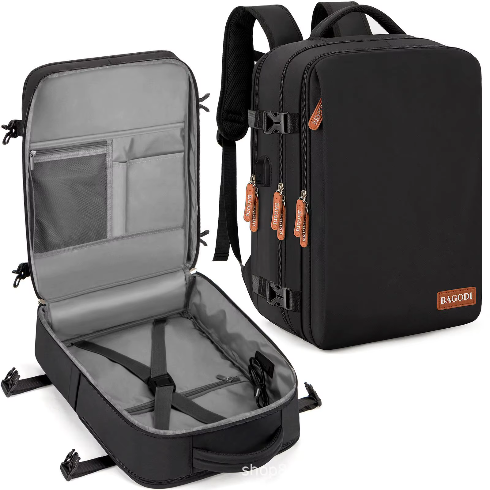 Buylor sac à dos de voyage sac à dos avion 45x20x30 pour femmes/hommes sacs de cabine Easyjet sac à 