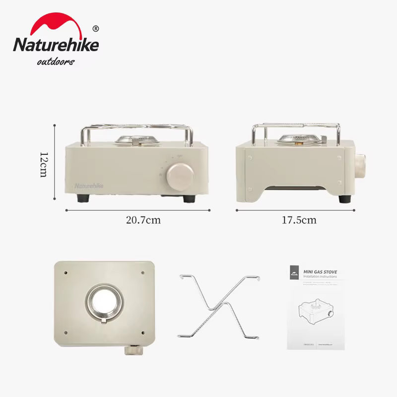 Naturehike – réchaud de Camping Portable, cuisinière à gaz d'extérieur, cuisinière à carburant Butan