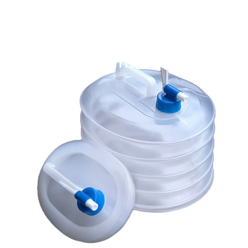 Seau pliable portable d'extérieur 3L, 5L, 10L, 15L, réservoir de stockage d'eau monté sur véhicule p