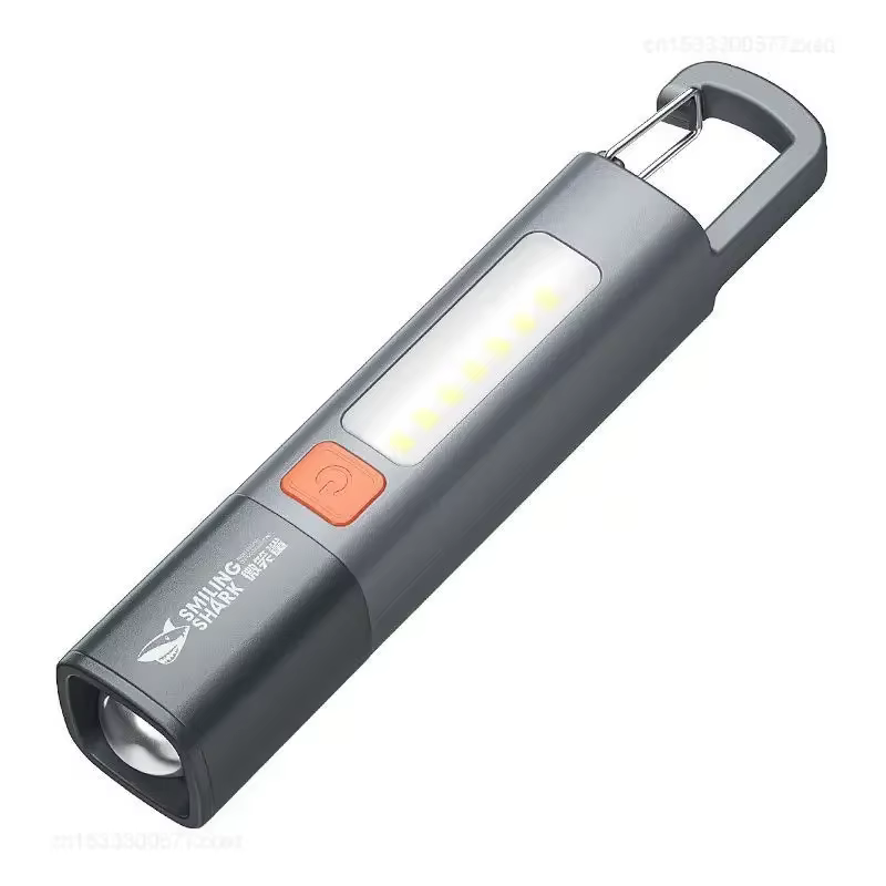 SMILING SHARK lampe de poche extérieure lumière forte mise au point Variable avec projecteur lumière