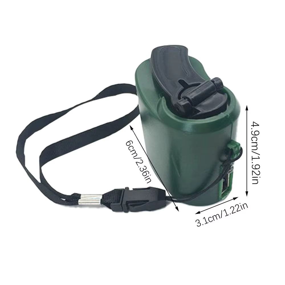 Chargeur de téléphone USB à manivelle, lampe de poche, alimentation manuelle, chargeur de secours po
