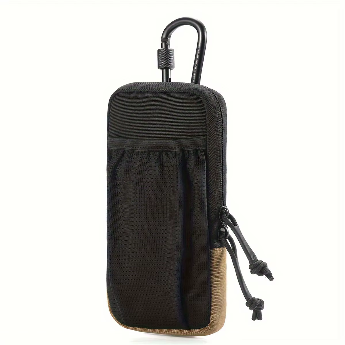 Sac de taille de sport multifonctionnel noir pour alpinisme et randonnée en plein air, sac pour télé