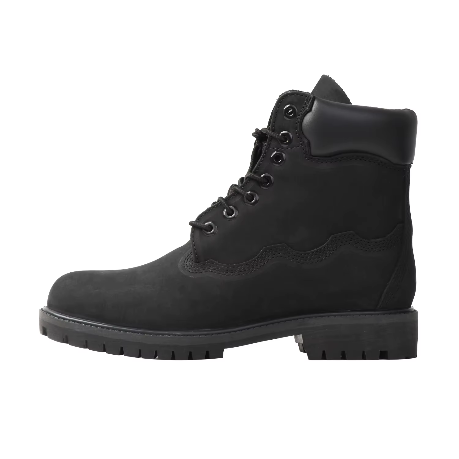 Goluck Bottes de combat vintage en daim pour hommes Bottes montantes du désert Bottes de travail à b