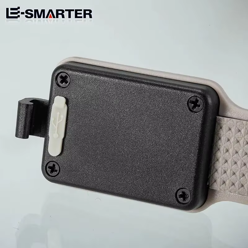 Mini lampe de poignet COB portable à LED, lanterne aste en iode, lampe de sécurité, course de nuit,