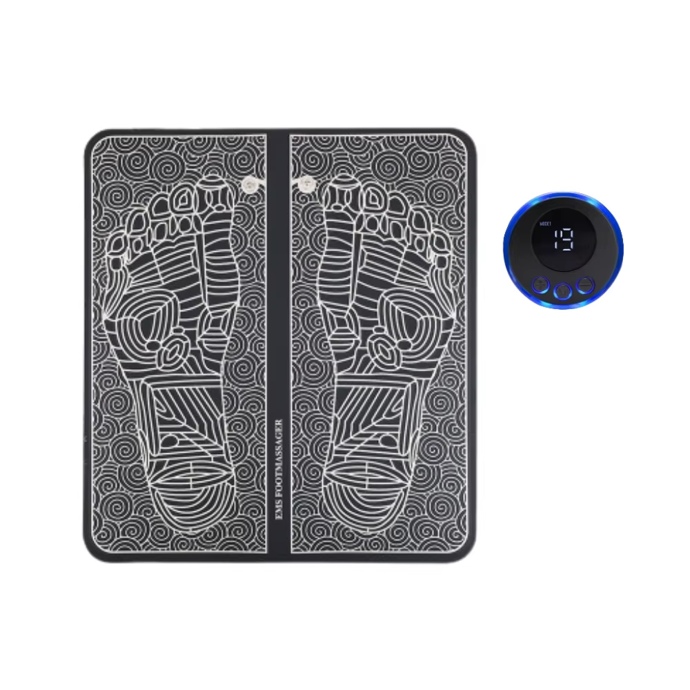 Coussin de Massage des pieds EMS, soulagement de la douleur, relaxation des pieds, points d'acupunct
