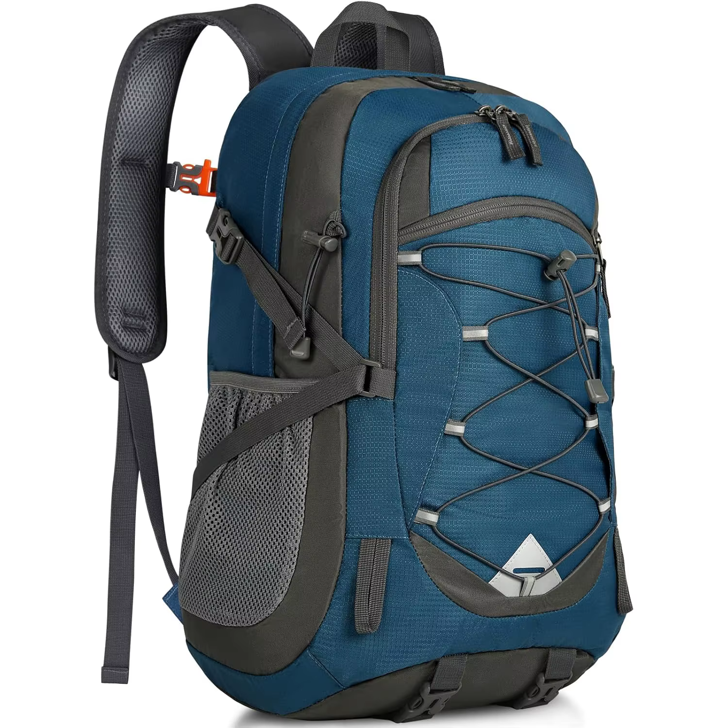 RAINSMORE Sac à dos de randonnée léger 40L Sac à dos de camping étanche Sac à dos pliable pour femme