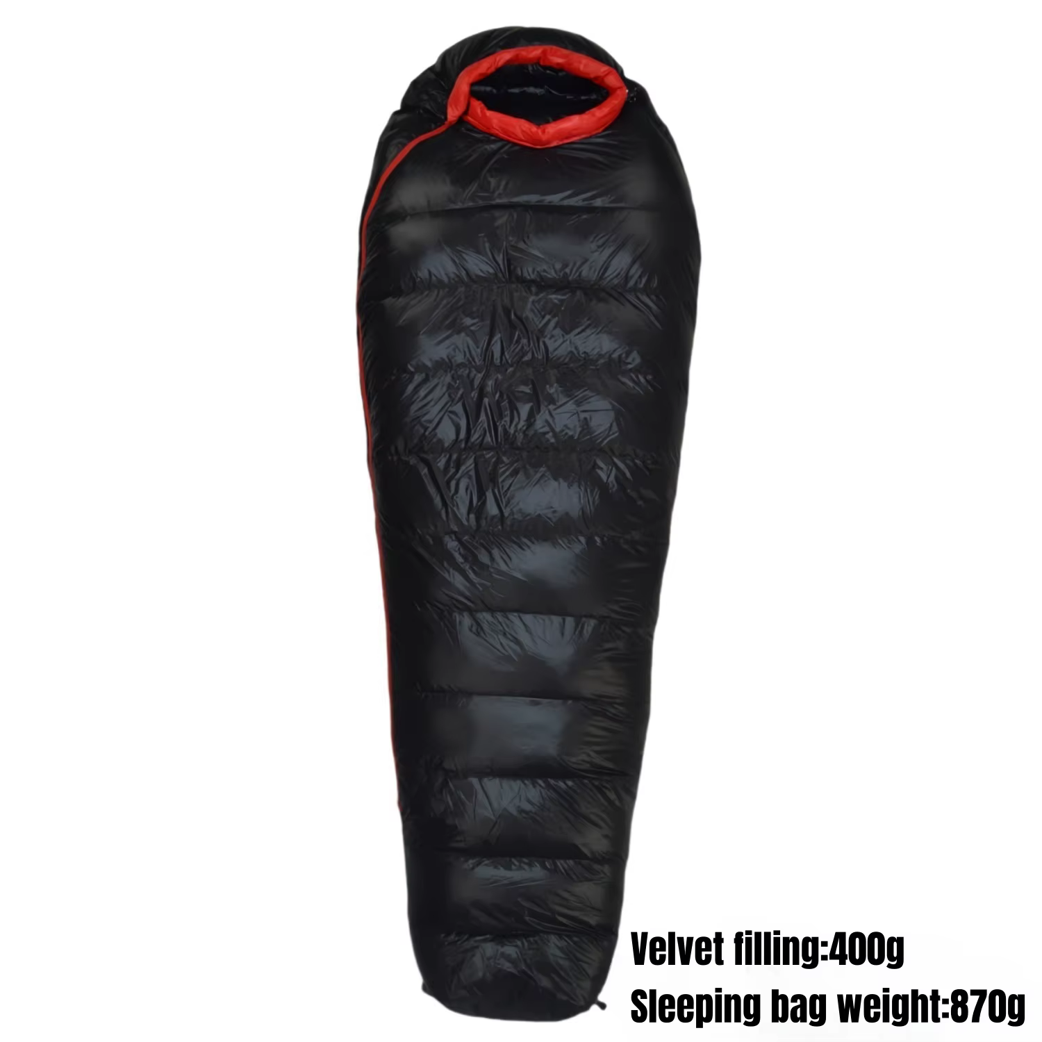 MUNIAdult-Sac de couchage en duvet d'oie blanc, randonnée en plein air, super léger, adapté aux voya
